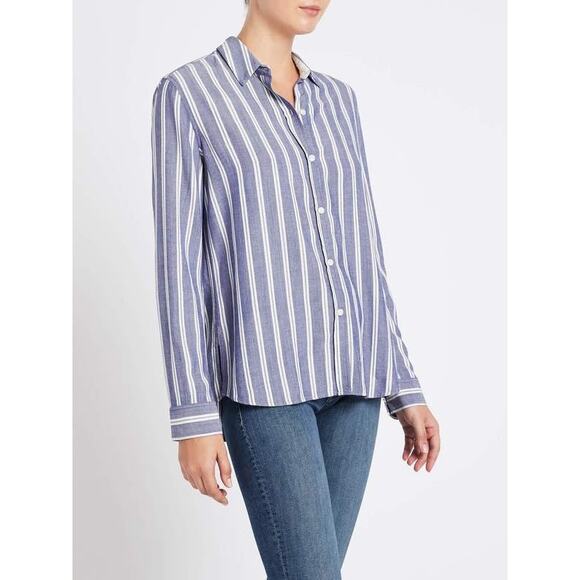 Rails Sydney Arctic Stripe Button Down Size Small New with Tags - Picture 2 of 8